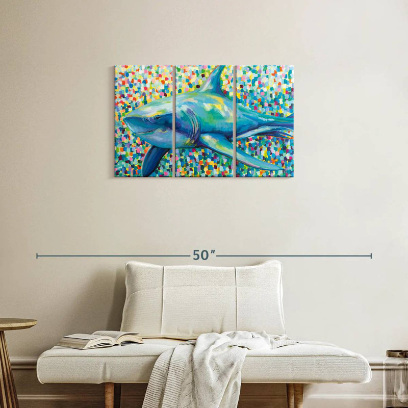 Brampt Chatham Shark, 20" H x 33" W