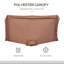 Parasol de plage 90,6 "avec manivelle Stanislao-1696516394