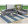 Foscoe Chenille Striped Indoor Rug
