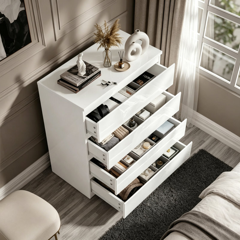 70 cm W Chest of 4 Drawers