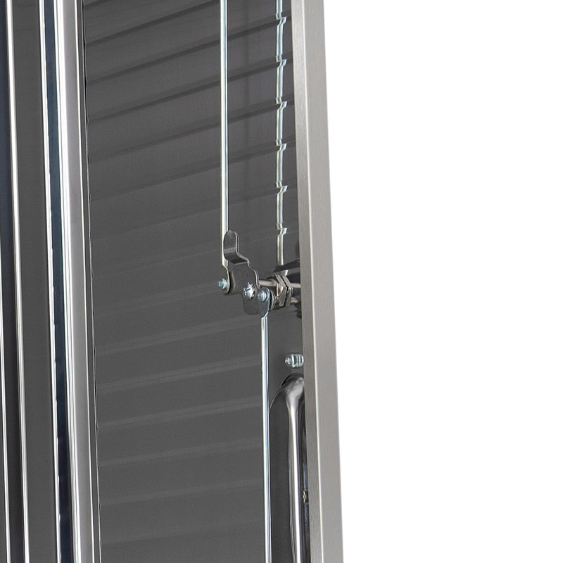 Seville Classics UltraHD Extra-Wide Mega Storage Cabinet, 60" W x 24" D x 72" H, Graphite