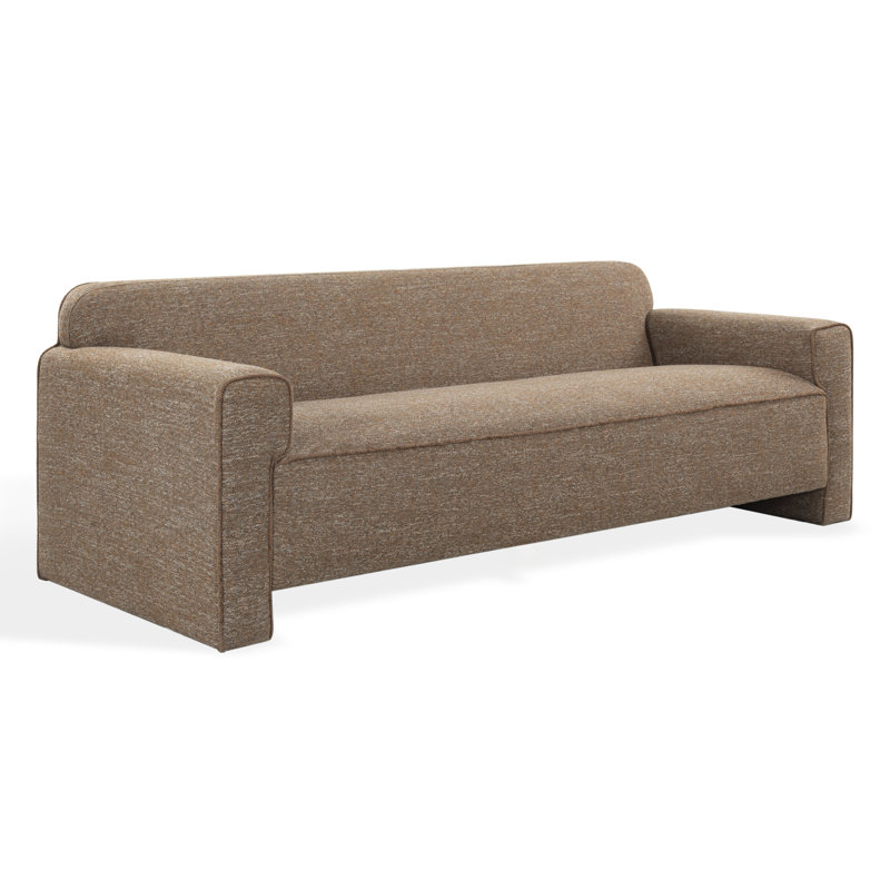 Upholstered 84 " Boucle Sofa