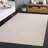 Keyonie Hand Loomed Wool/Cotton Geometric Rug in Ivory-1197856304