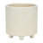 6/8" Textured Planters, Shiny White-489064141