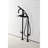 Kingston Brass Concord Freestanding Tub Faucet with Supply Line and Stop Valve-50824171-113043257