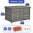 Balconera Water Resistant Wicker Deck Box-103254213-103254214