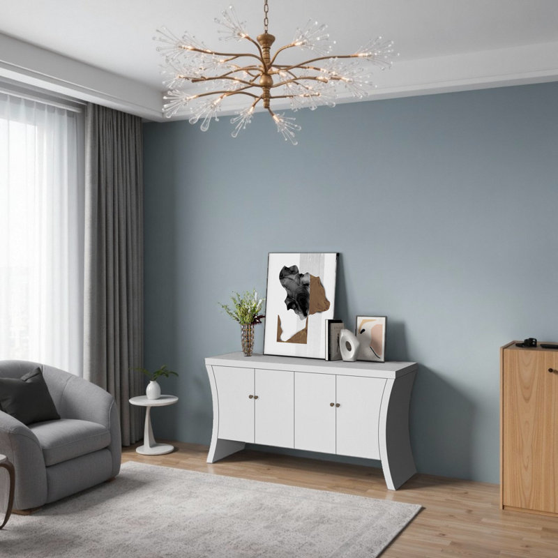 Crespo 59'' Sideboard, White