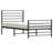 Metal Bed Frame with Headboard & Slats, No Mattress, Easy Assembly-116091929-116091928