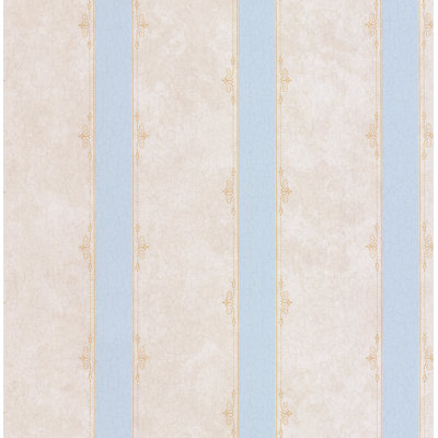 Dolphin Stripe 10m x 53cm Wallpaper Roll