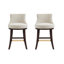 Tabouret de bar en chenille Lucia-113050974-113050972-128620582