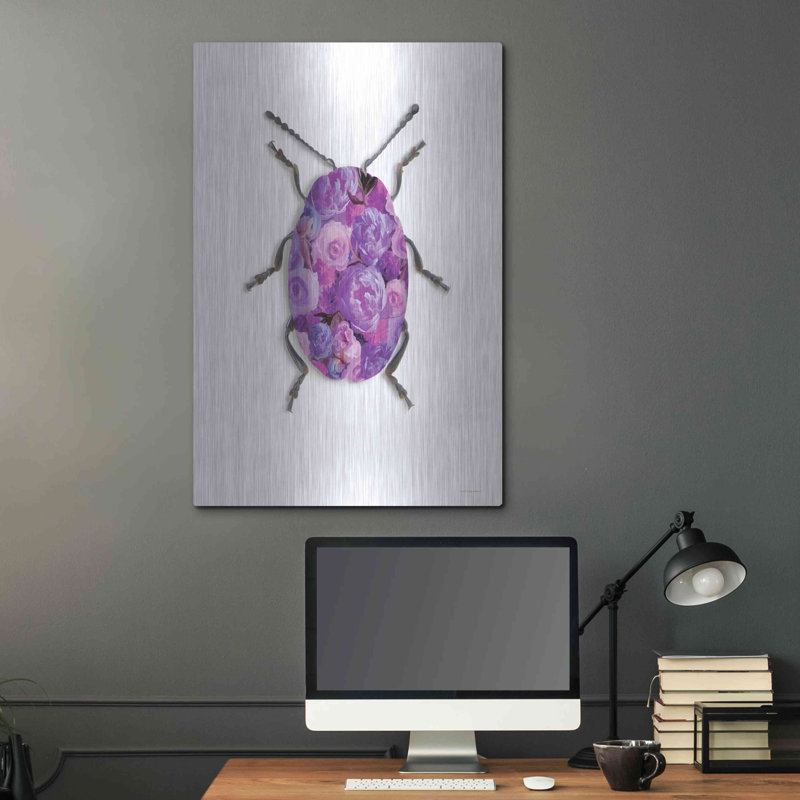 "Camouflage mauve" par Kamdon Kreations, H 36 po x l 24 po