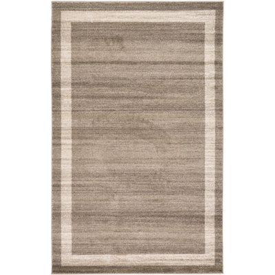 Merrie Light Brown/Ivory Rug