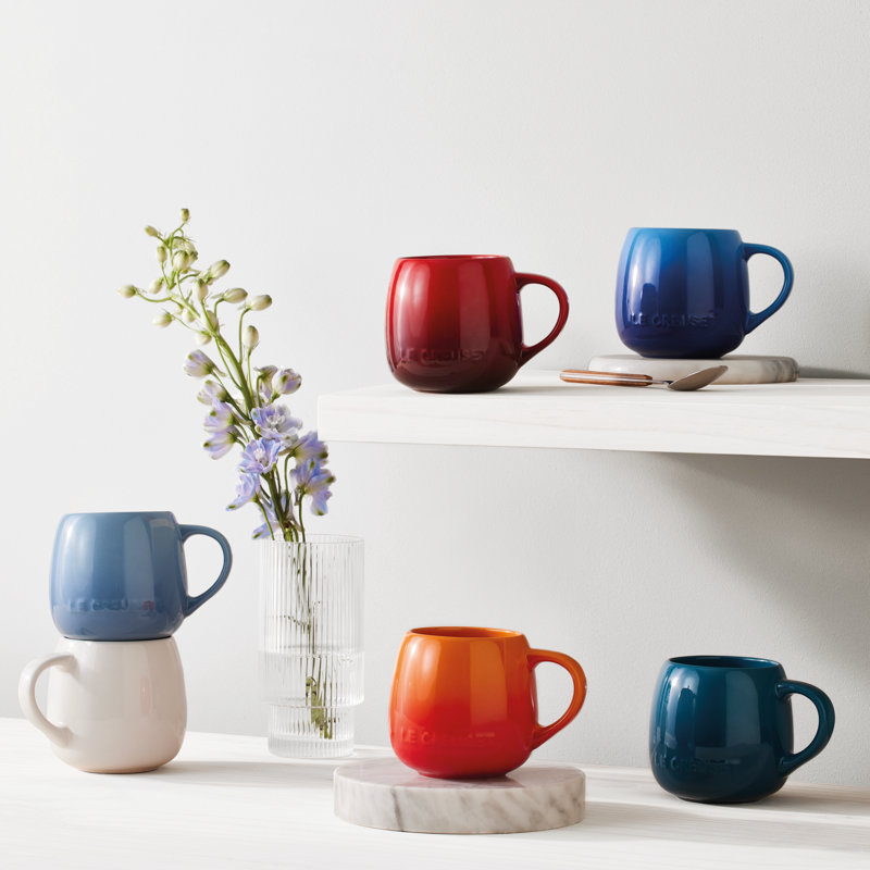 Le Creuset 320ml Coupe Sphere Mug, Volcanic