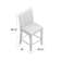 Taib Upholstered Counter Stool
