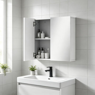 W H Medicine Cabinet Mirror