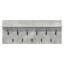 Wall-Mounted Coat Rack With Shelf Engineered Wood-1692554454