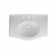 The Renovators Supply Inc. 21'' White Vitreous China Rectangular Bathroom Sink with Overflow