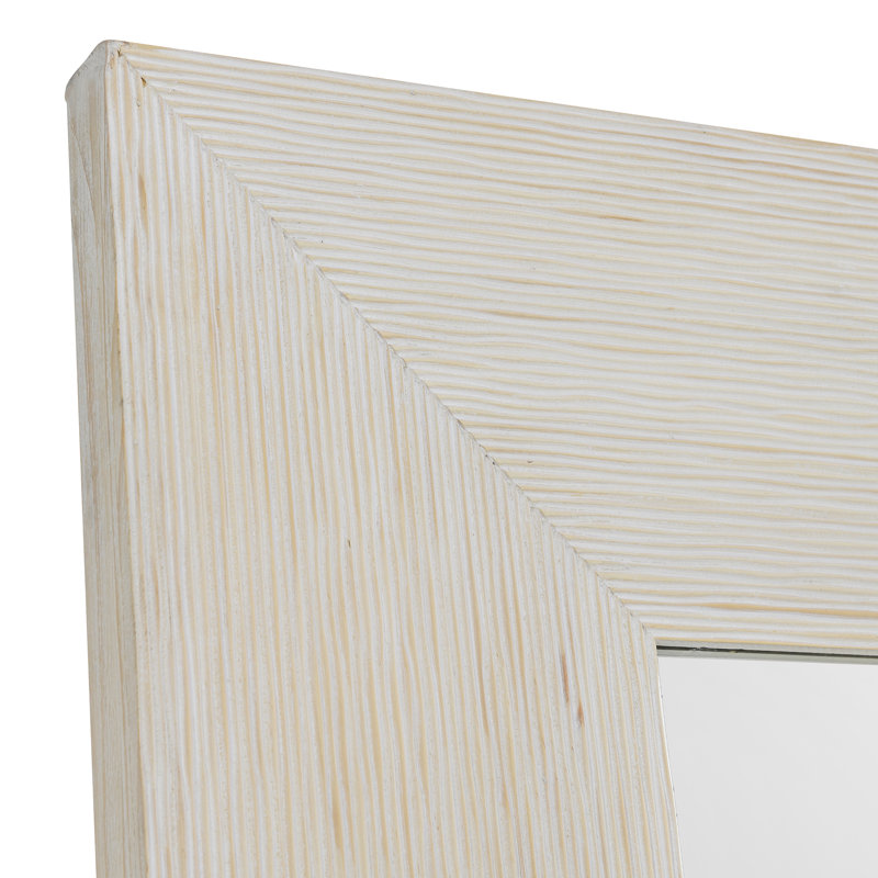 Claire Pine Wood Floor Mirror