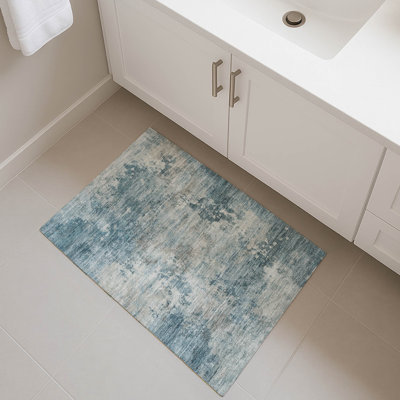 Tapis abstrait lavable à la machine de qualité supérieure Mayfield AMF2073