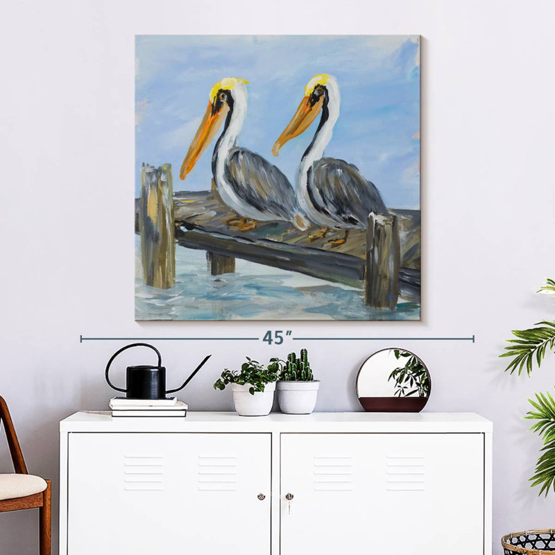 Brampt Pelicans On Deck