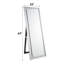 Miroir de plancher Chandra