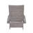 CRETE WICKER CHAISE LOUNGE