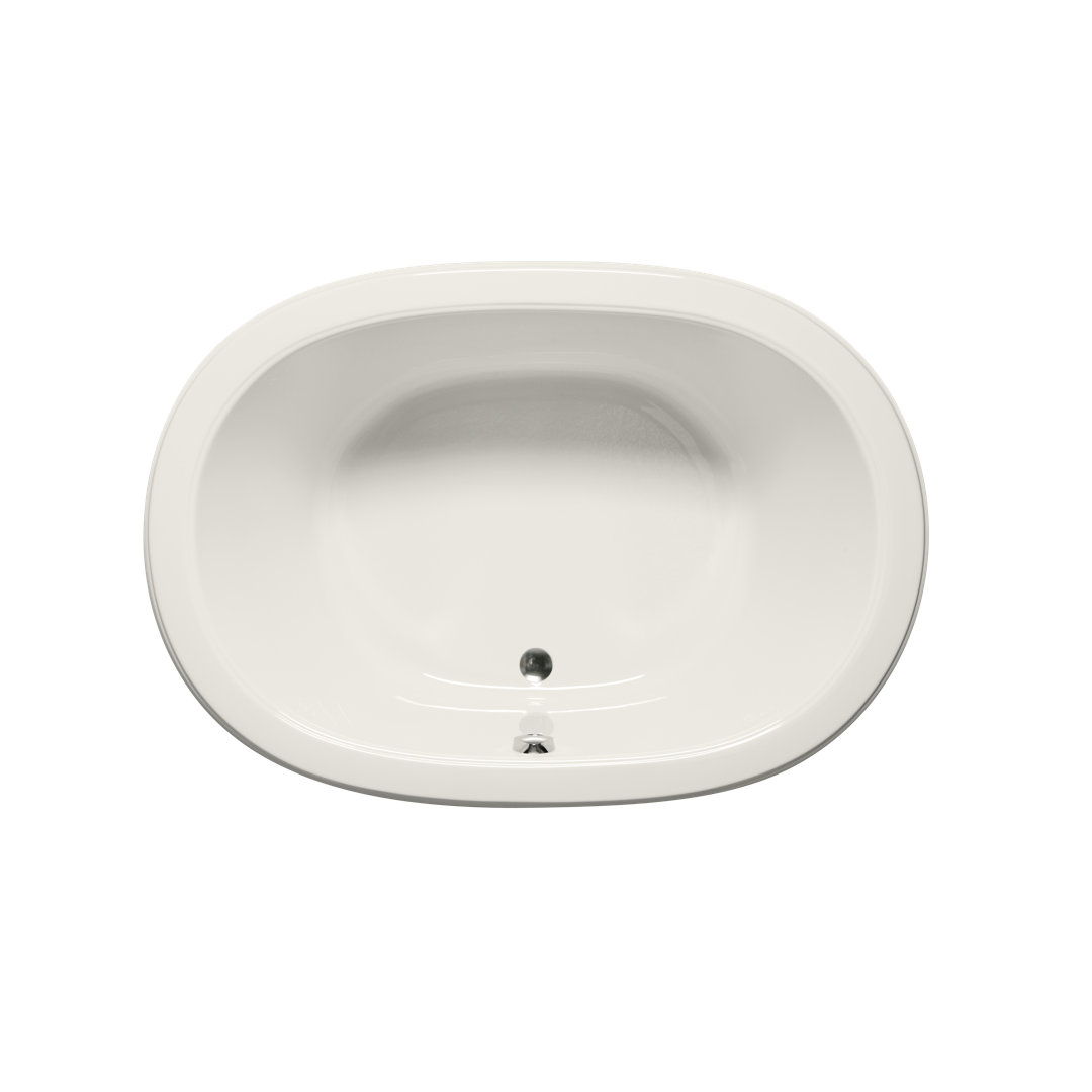 Waikiki 60" x 42" Drop In/Undermount Soaking Acrylic Bathtub Malibu Home 