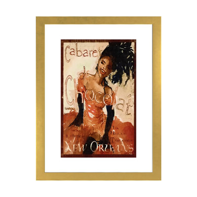 " Cabaret Chocolate " Painting