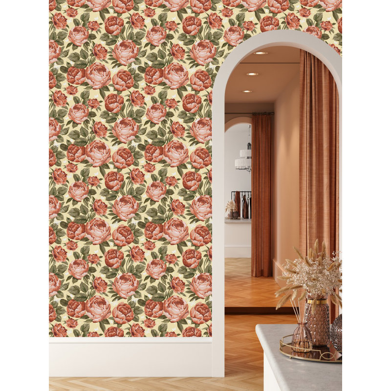 Carreau de papier peint l 25 po, L 2,09 pi x L 18,75 pi