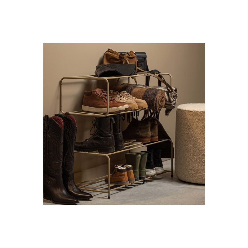 6 Pair Shoe Rack