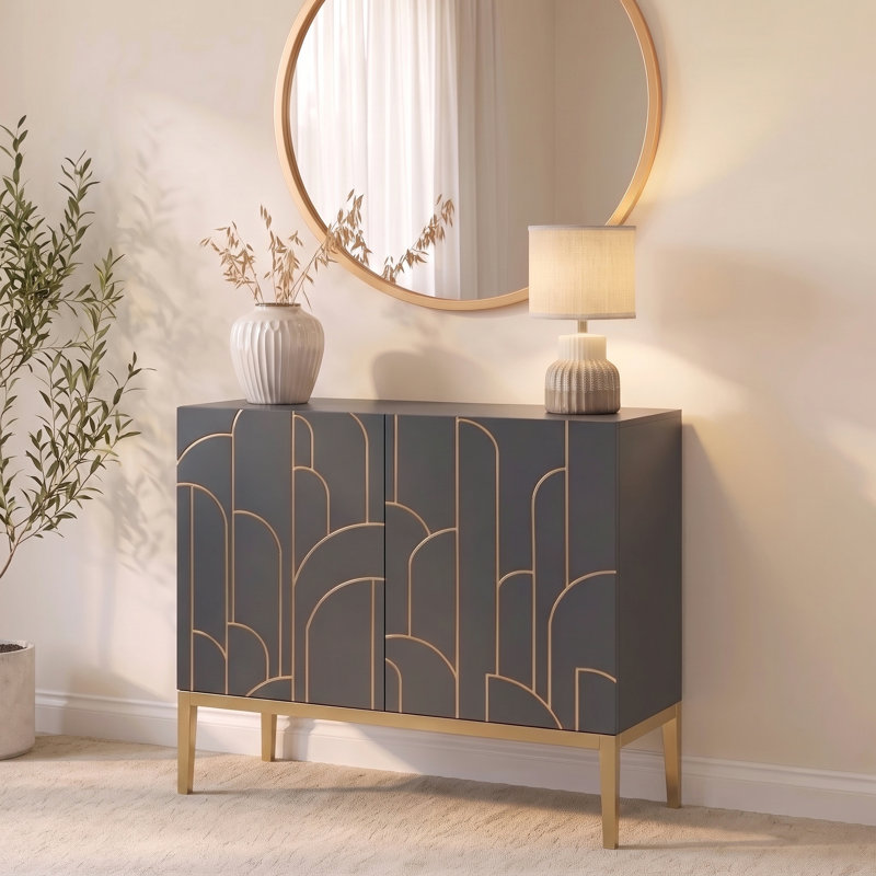 Heathfield Sideboard, 2 door, Smoke Grey