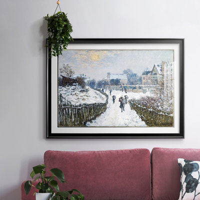 " Boulevard St.Denis, Argenteuil, Snow Effect, 1875 "