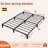 Bed Frame, Heavy Duty Metal Platform Bed Frame with Durable Iron Slat Support and Legs, No Box Spring Required, No Screws Needed, Support Up to 800 Lbs-182429260-187727490