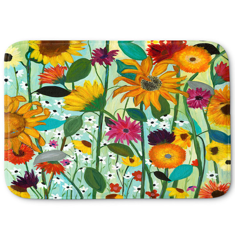 Non-Slip Bath Mat, 24" W x 17" L x 1" H