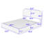 Lit plateforme tapissier avec rangement hydraulique Jaggar-713031825-713031826