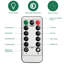 The Holiday Aisle® 3 Ft Christmas Cone Tree LED Light Battery 8 Modes Remote Timer LED String Lights Home Garden Indoor Child Gift