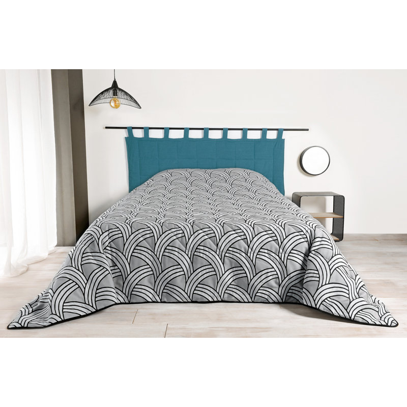 Abdual Polyester No Pattern Bedspread