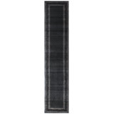 Hand-Knotted High-Quality Black Area Rug