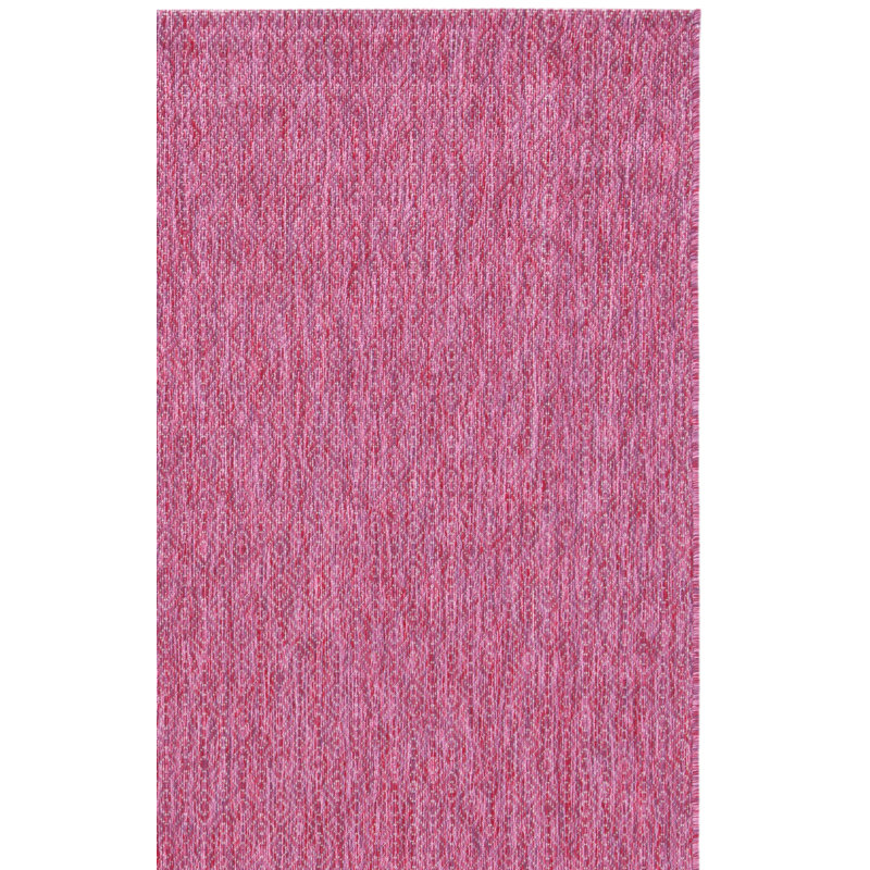 Tapis d'intérieur / extérieur de couleur unie Summer-Louise Performance, Tapis de couloir 2 pi 3 po x 8 pi