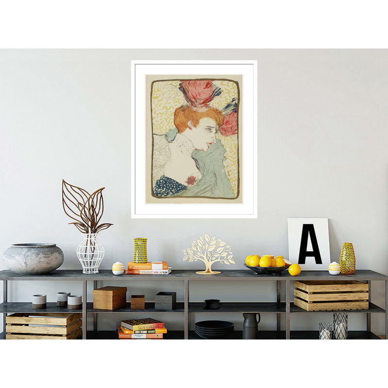 «Marcelle Lender» par Henri de Toulouse-Lautrec, impression giclée encadrée, H 41,5 po x l 33,09 po