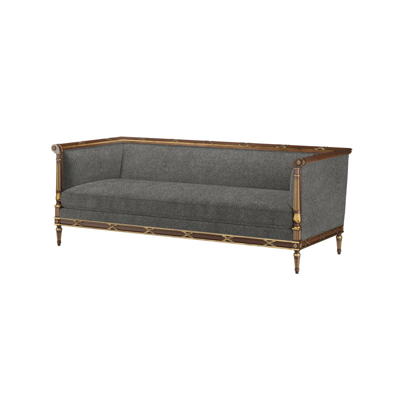 Regent's Visit Sofa, Storm Cloud (Performance fabric) 1359-95
