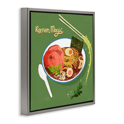 Cadre flottant Ramen Magic International, par Juliet Rose Philips