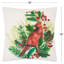 Housse de coussin Red Cardinal Bird 18 po x 18 po
