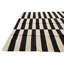 Tapis noir et blanc Newsom