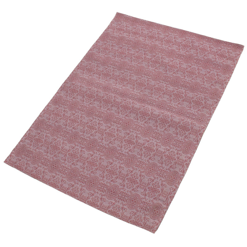 Tapis gris foncé / mauve touffeté à la main Sadia Collage