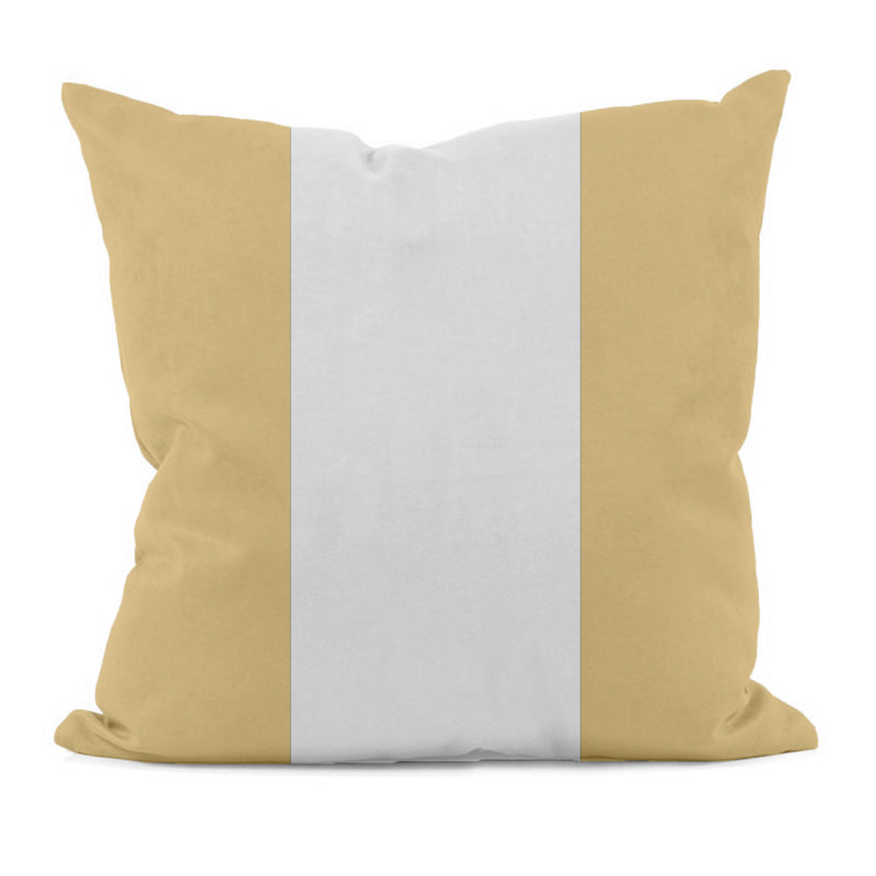 Square Pillow Cover & Insert, Yellow, 20" x 20"