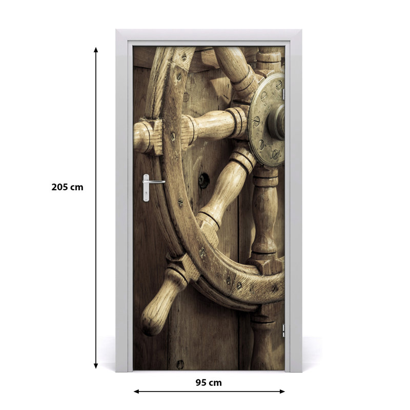 Helm On Yacht Door Decal