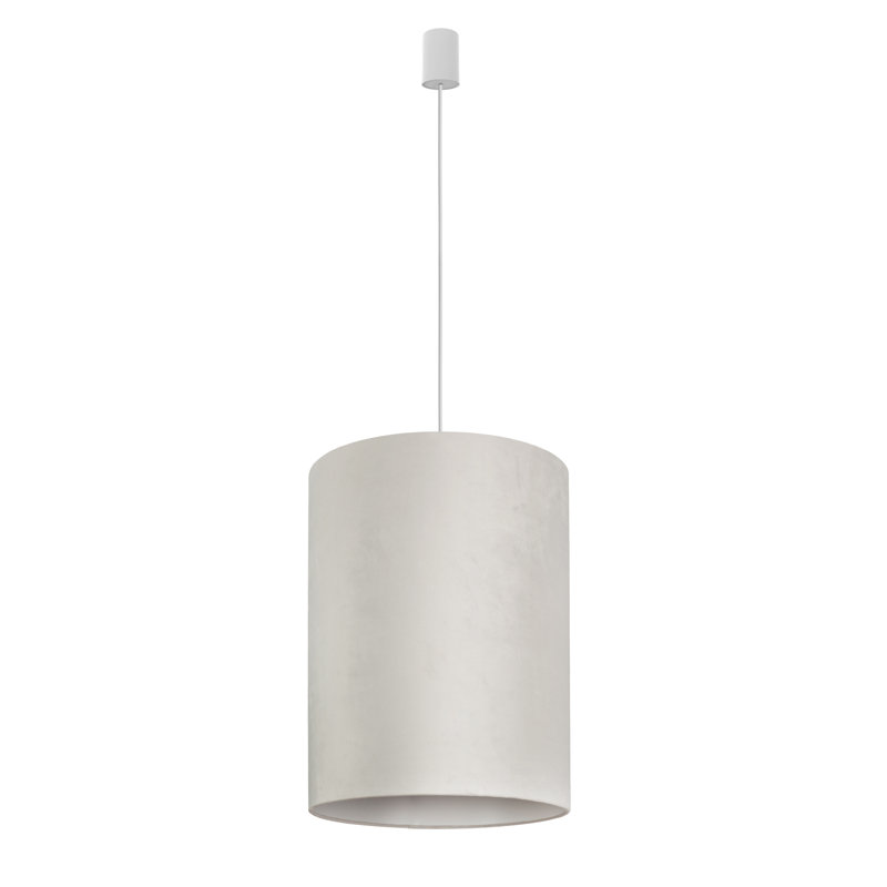 Hagans 1 - Light Single Pendant, Pink, White