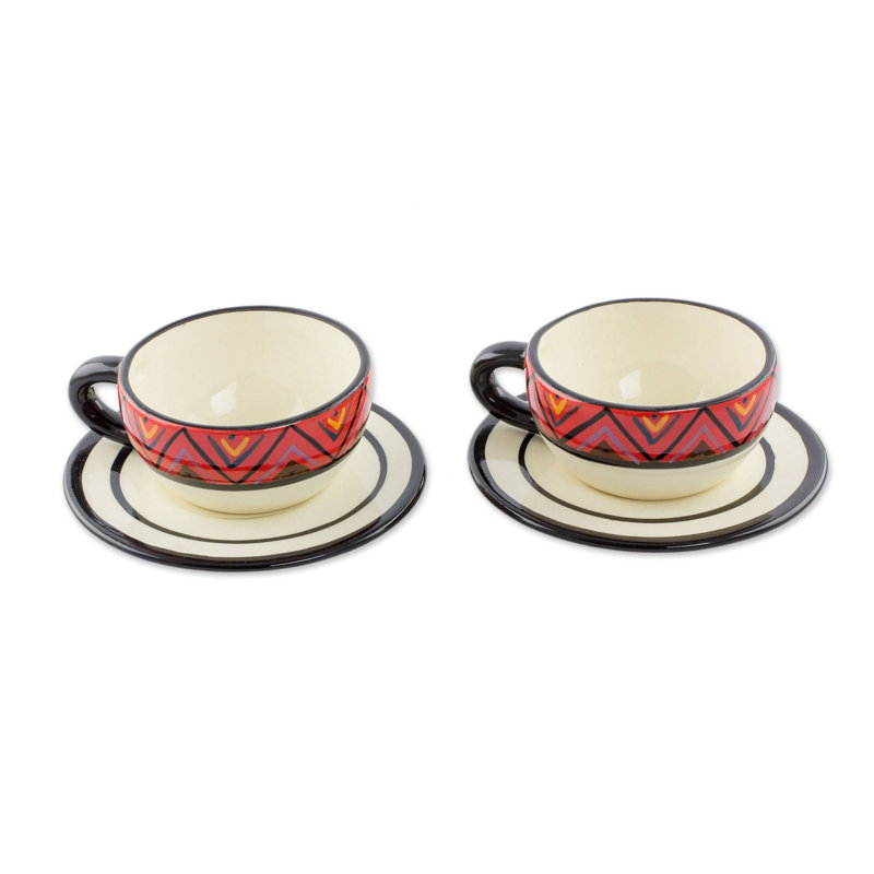Tasse à thé et soucoupe Leoni Tazumal