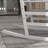 White Outdoor Rocking Chair Of 2 With Side Table. Patio Wooden Chairs Relaxing Arm Supports & High Back. Suitable For Garden, Balcony, Porch. 352 Lbs. Max 2 Table, Appealing And Back, Bears Lbs,